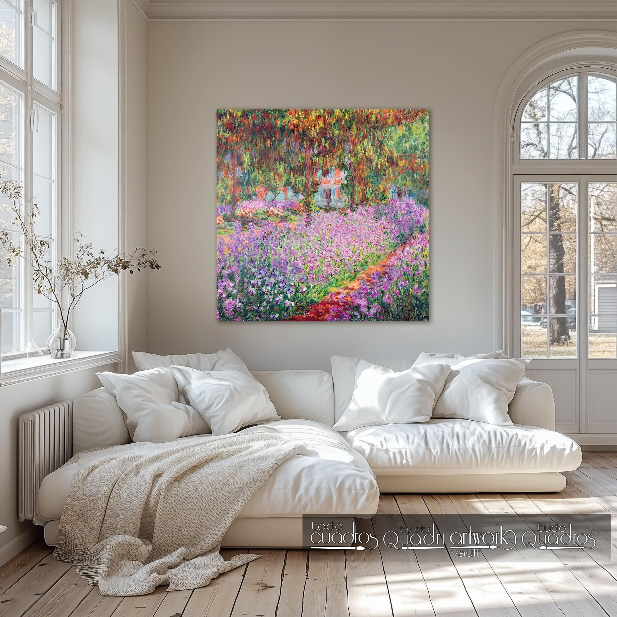 Der Garten des Künstlers in Giverny, Monet