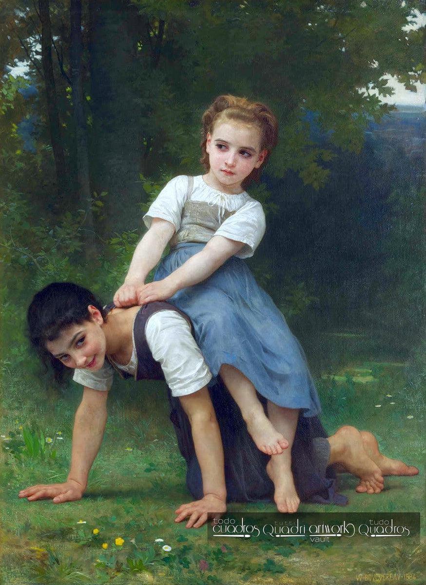 Die Eselin, Bouguereau