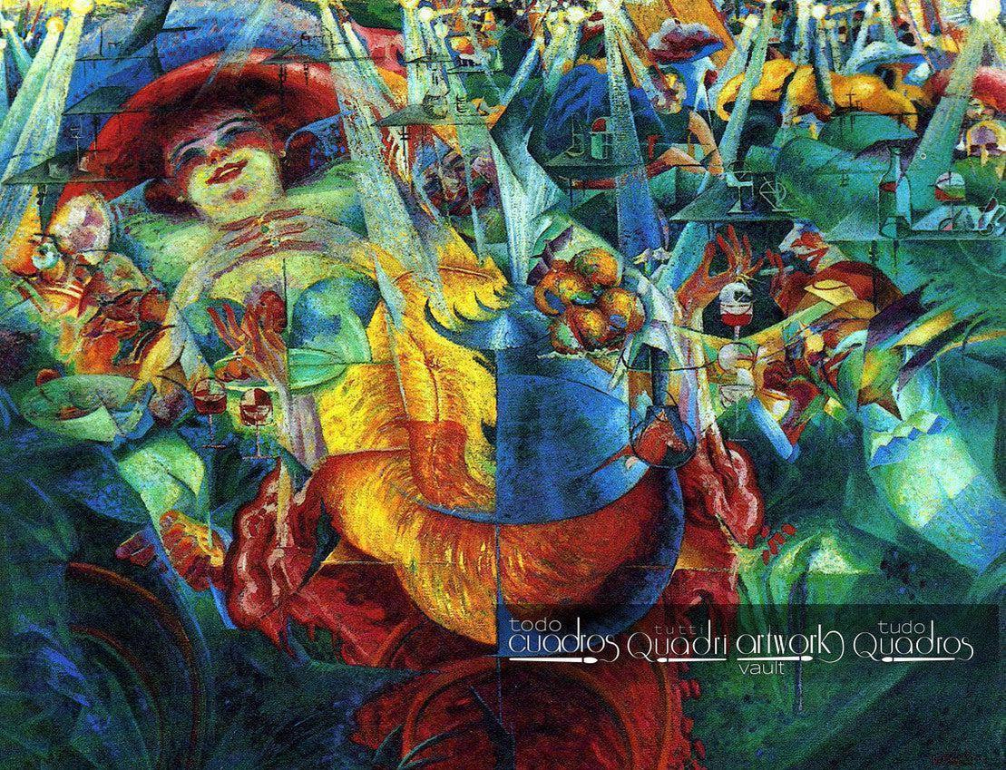 Das Lachen, Boccioni