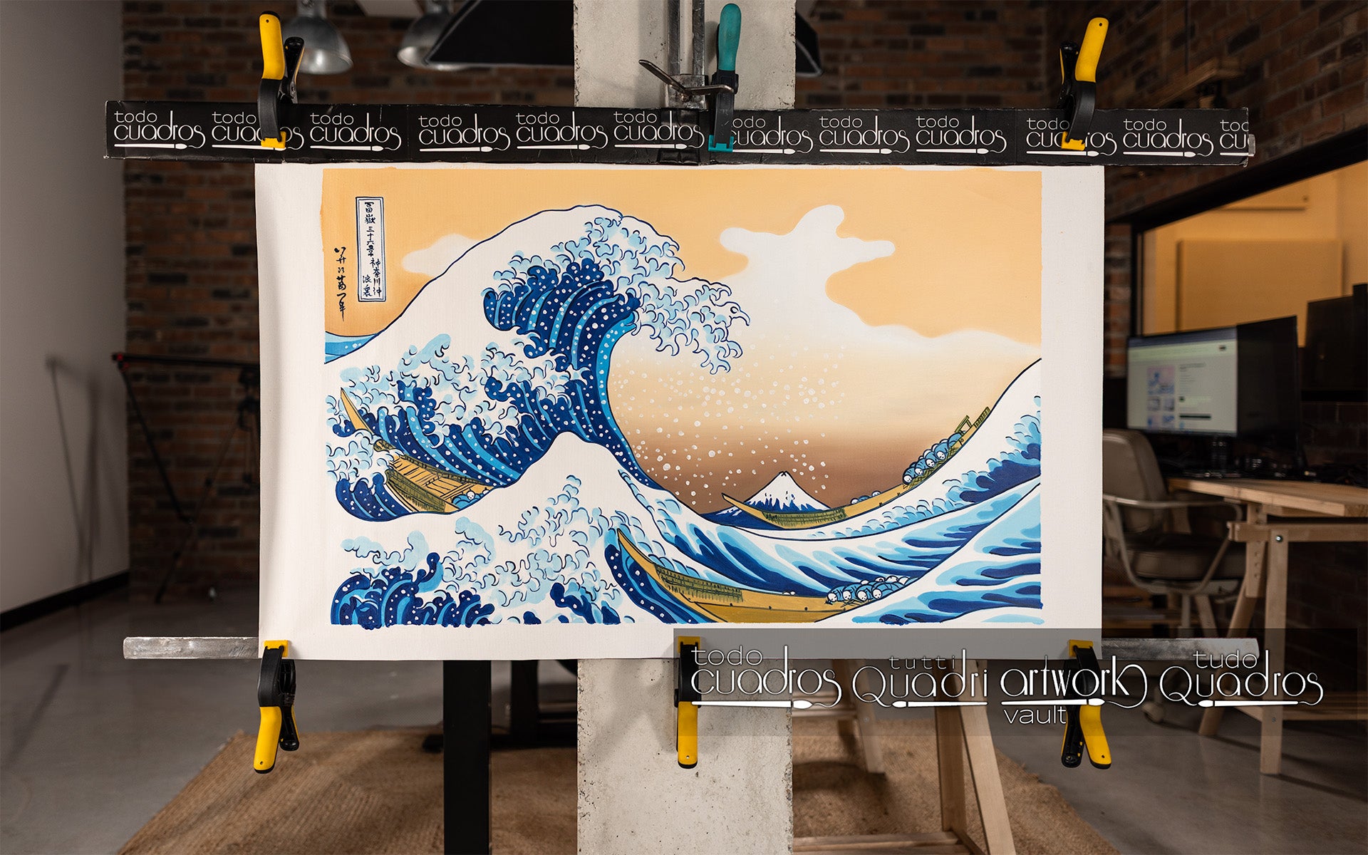 Die große Welle vor Kanagawa, Hokusai
