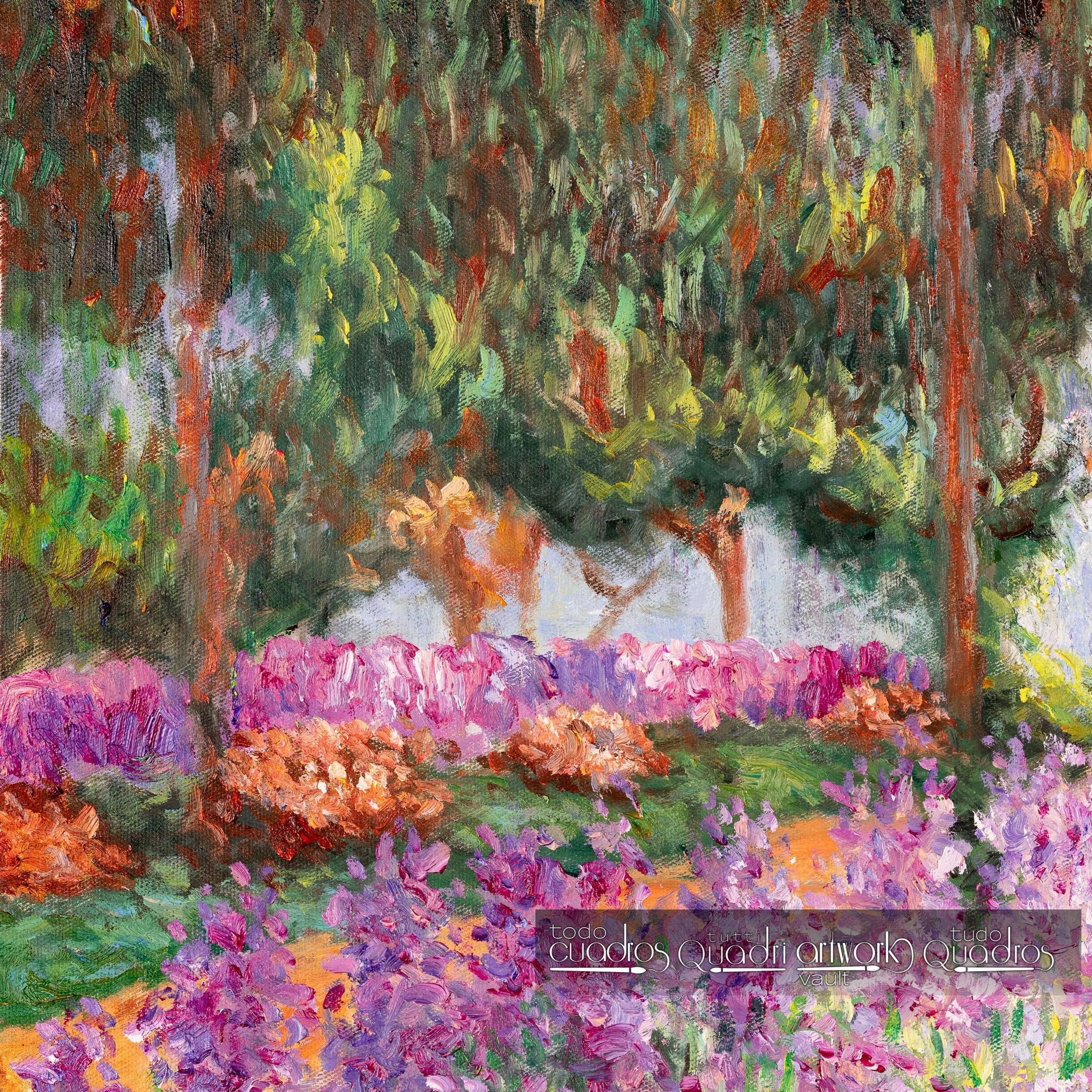 Der Garten des Künstlers in Giverny, Monet