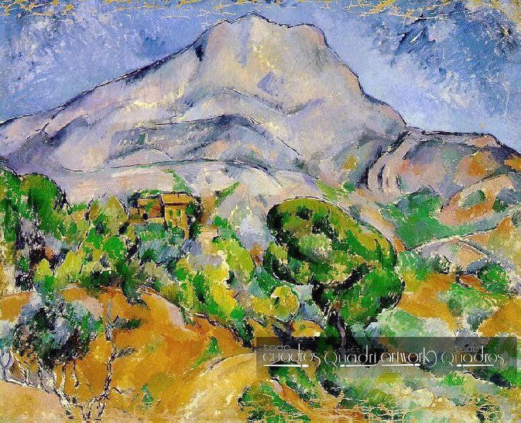 Berge der Heiligen Viktoria, Cézanne