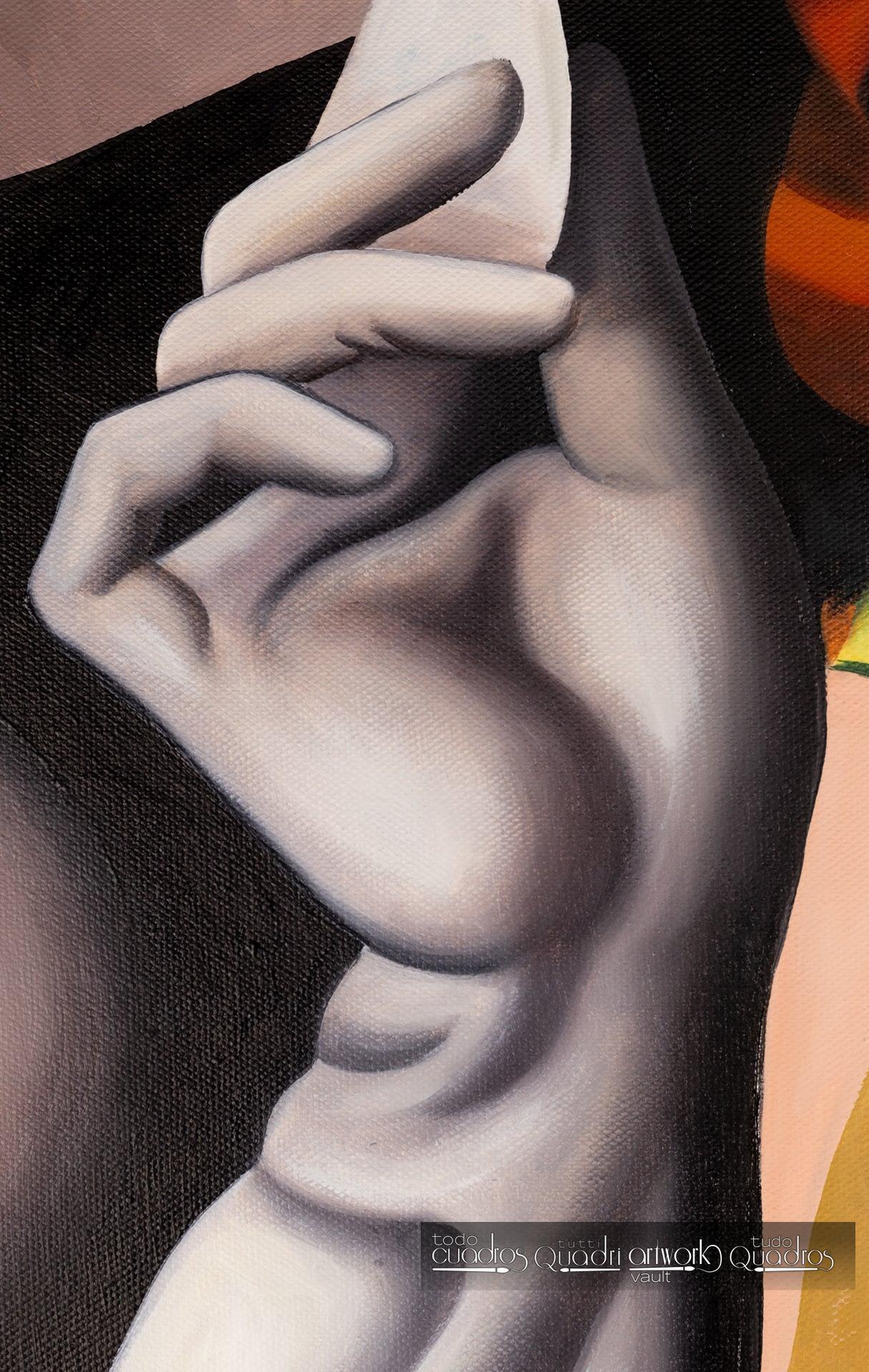 Junge Dame mit Handschuhen, Lempicka