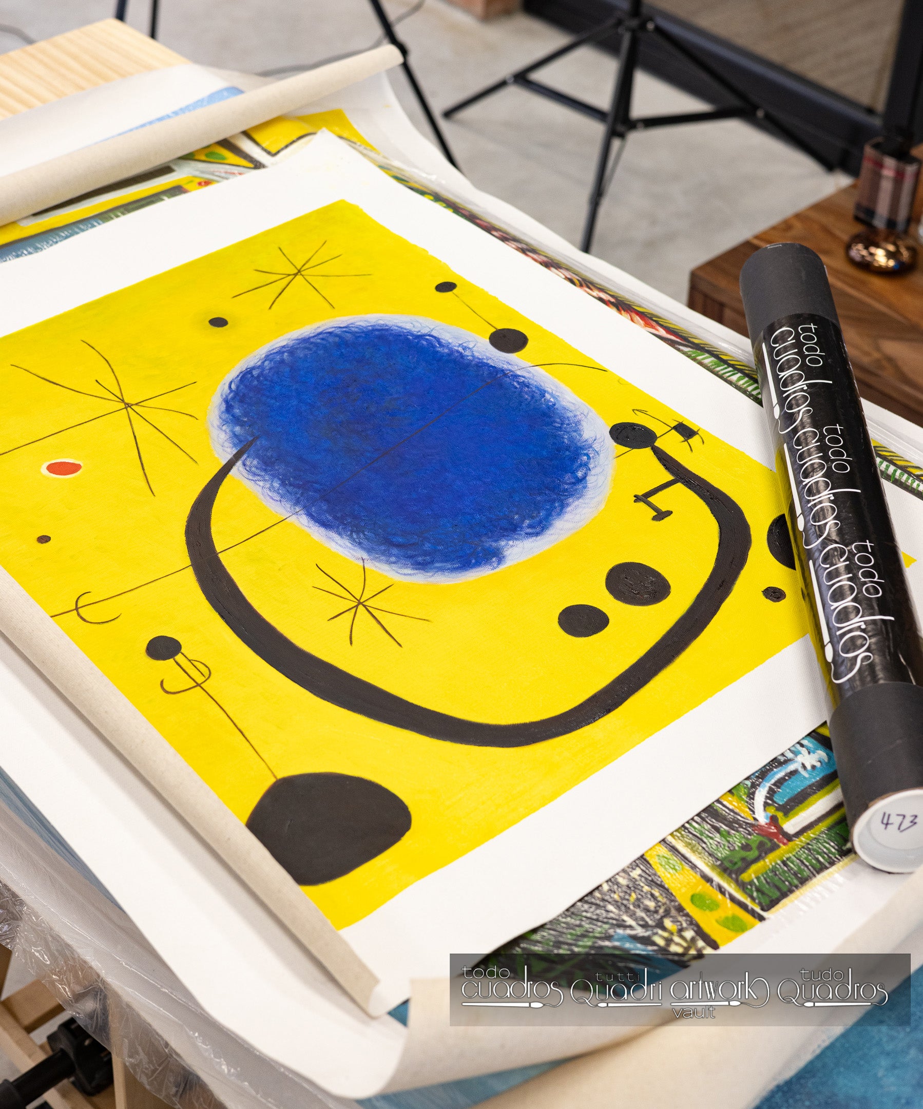 Das Gold des Azurs, Miró