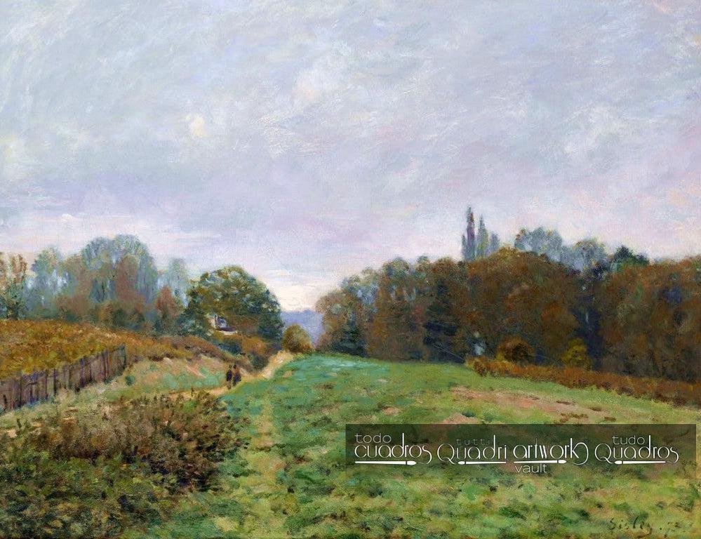 Landschaft in Louveciennes, Sisley