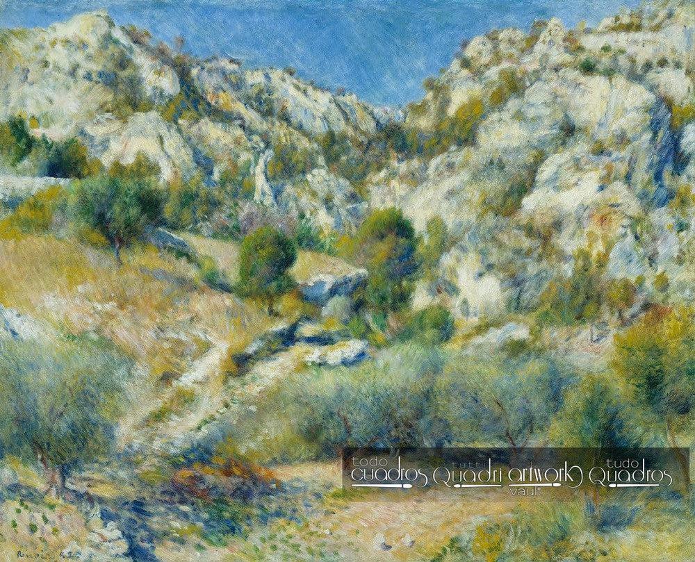 Felsen bei L’Estaque, Renoir 