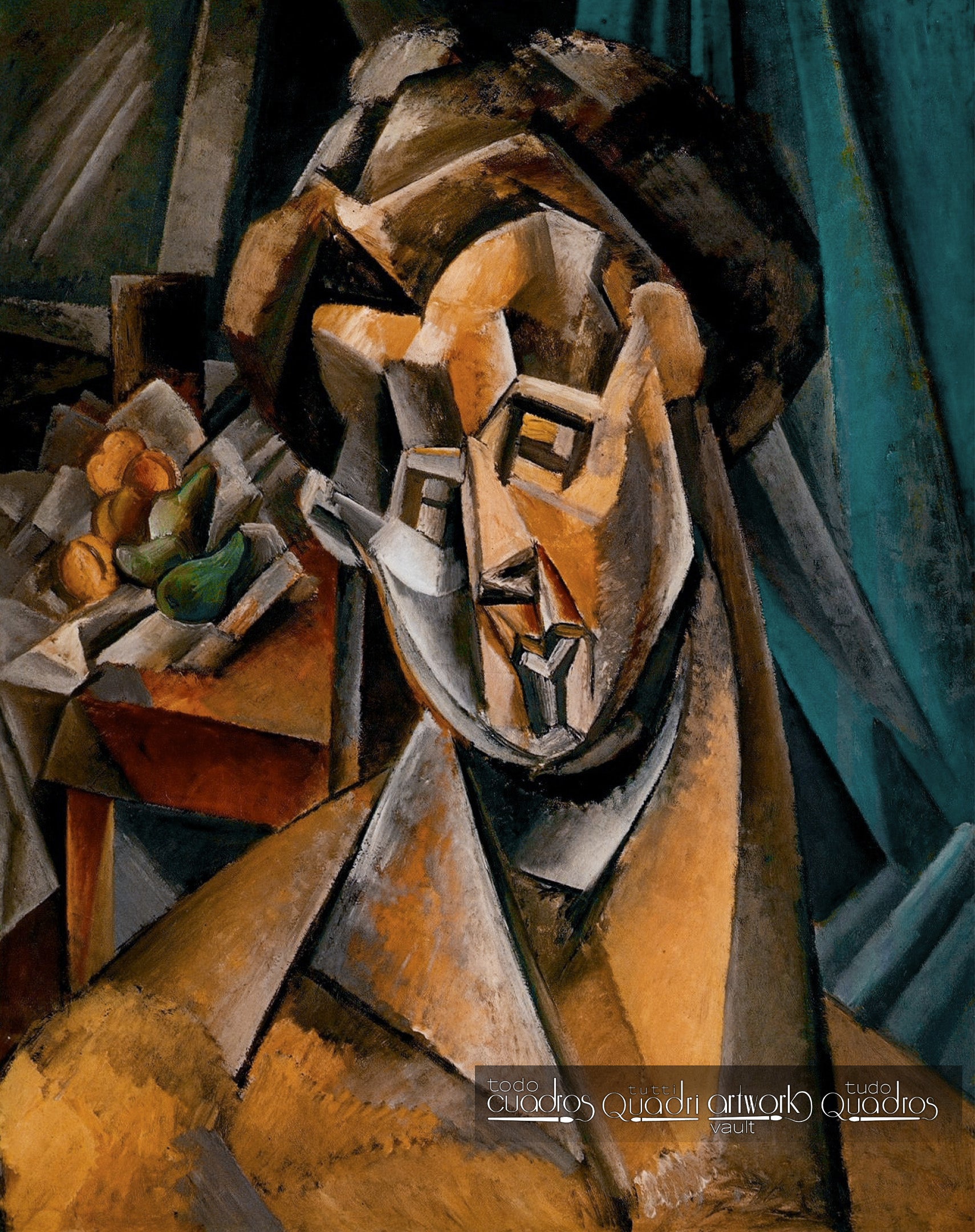Frau mit Birnen, Picasso