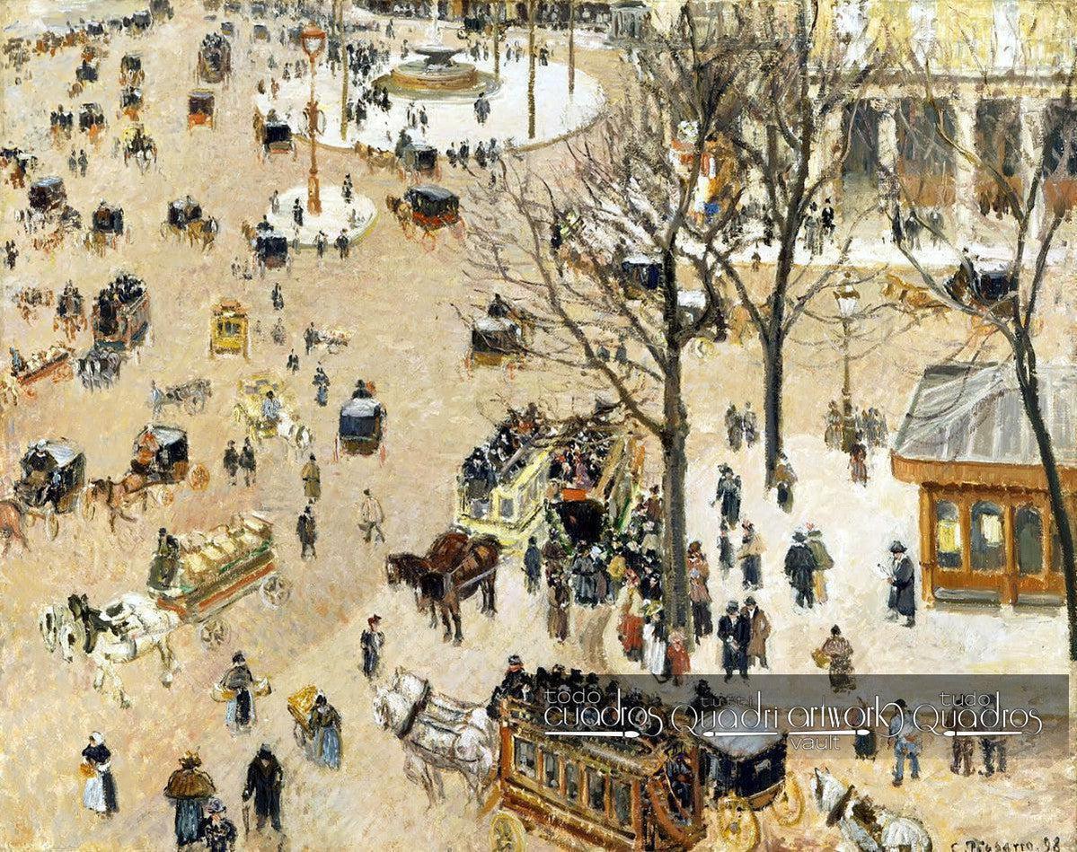Der Platz des Französischen Theaters, Pissarro