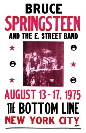 Afiche de tocata en New York.