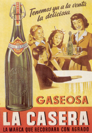 Anuncio gráfico de gaseosa.