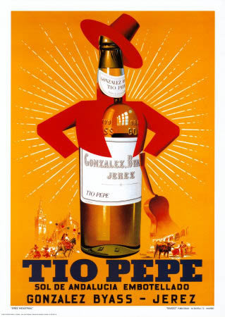 Vino español tradicional.