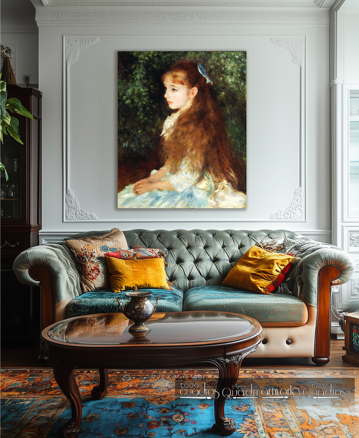 Porträt von Irène Cahen d’Anvers, Renoir