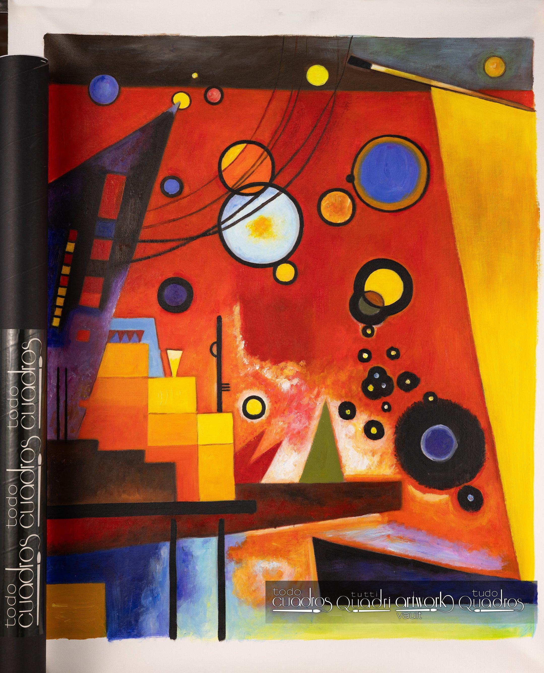 Schweres Rot, Kandinsky