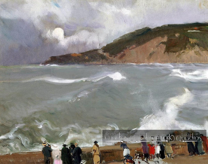 Wellenbrecher, San Sebastian, Sorolla