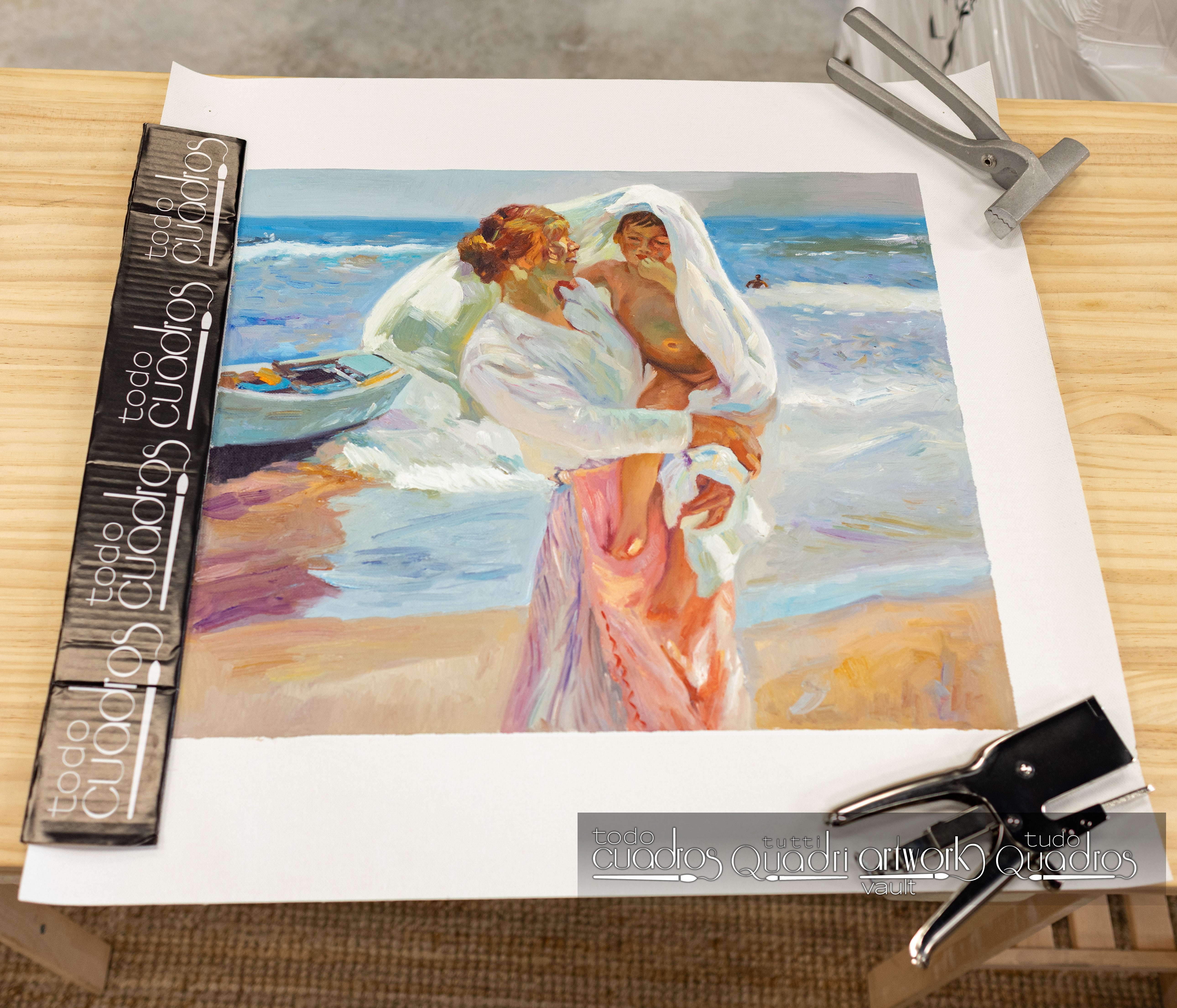 Beim Verlassen des Bades, Sorolla