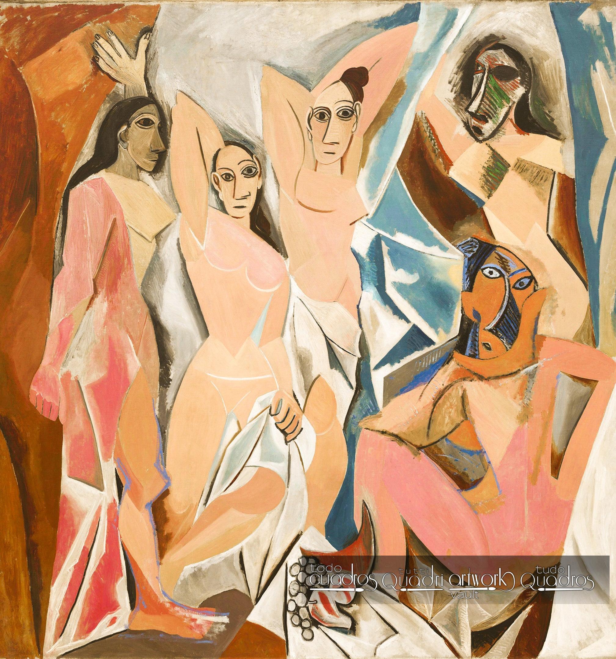 
Les Demoiselles d'Avignon, Picasso