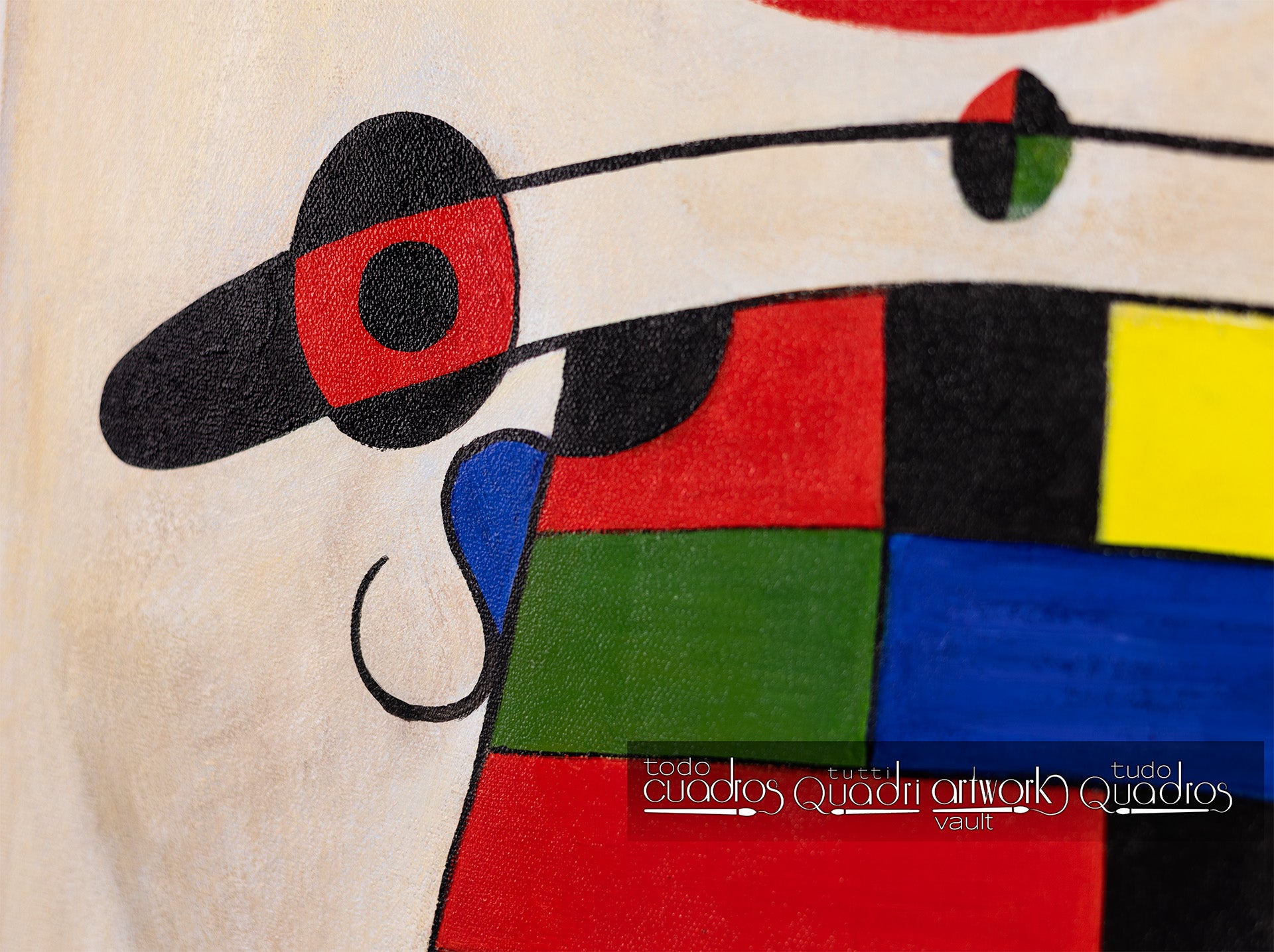 Das Lächeln mit flammenden Flügeln, Miró