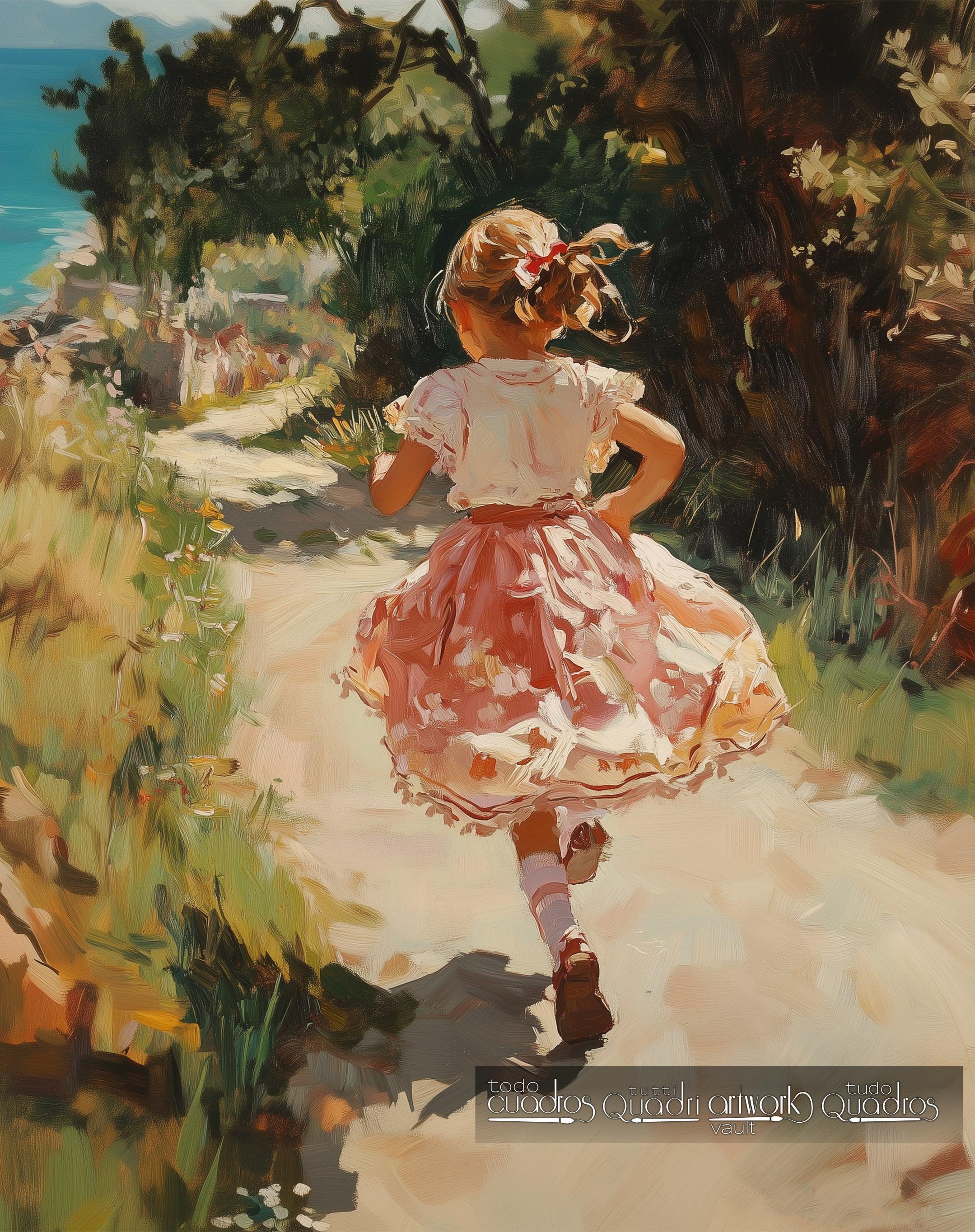Sommerherz, im Stil von Sorolla