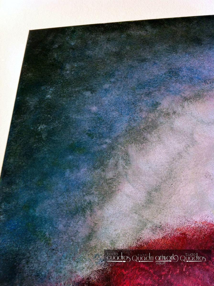 Gemälde "Rote Linie" <br /> A. Croxatto (2015)