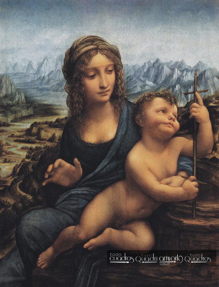 Madonna mit der Spindel, Leonardo da Vinci