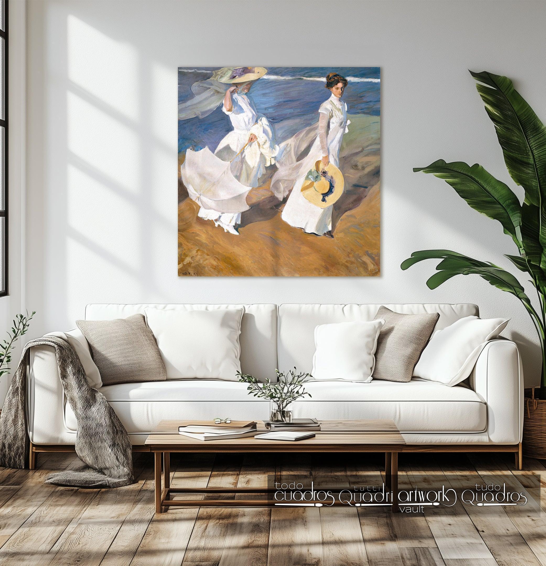 Spaziergang am Meeresufer, Sorolla